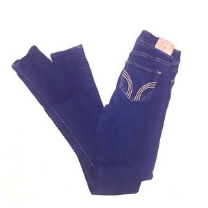 Size 25 Hollister Dark Wash Super Skinny Jeans